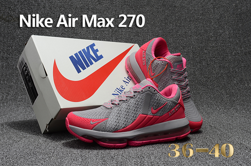 Nike Air Max Flair Grey Pink Running Shoes For Women - Click Image to Close